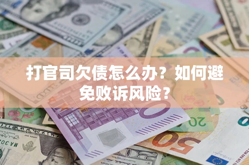 武汉打官司欠债怎么办？如何避免败诉风险？