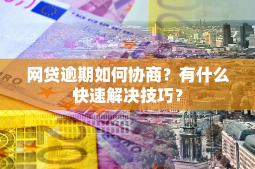 武汉网贷逾期如何协商？有什么快速解决技巧？