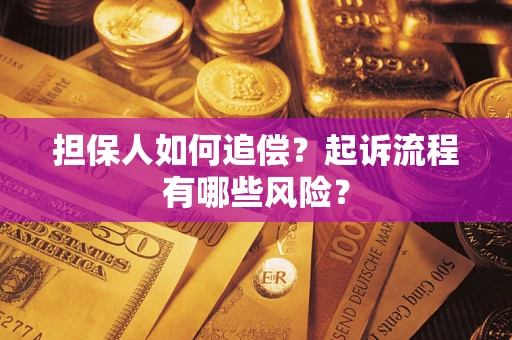武汉担保人如何追偿？起诉流程有哪些风险？