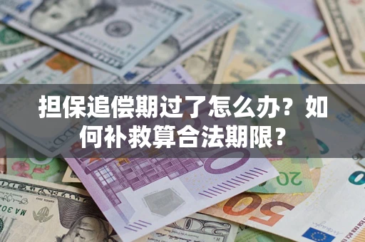 武汉担保追偿期过了怎么办？如何补救算合法期限？