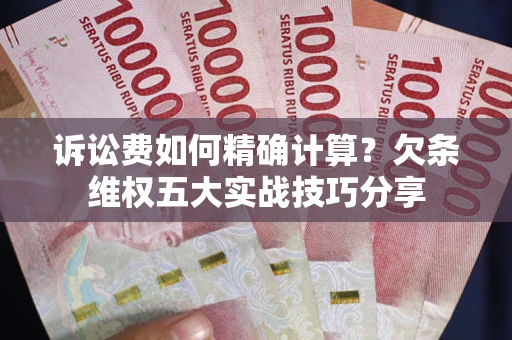 武汉诉讼费如何精确计算？欠条维权五大实战技巧分享