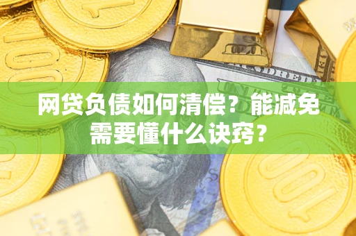 武汉网贷负债如何清偿？能减免需要懂什么诀窍？