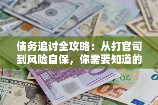 武汉债务追讨全攻略：从打官司到风险自保，你需要知道的法律智慧