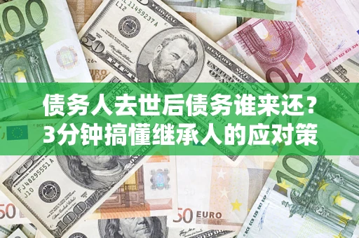 武汉债务人去世后债务谁来还？3分钟搞懂继承人的应对策略