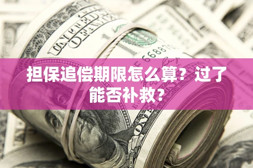 武汉担保追偿期限怎么算？过了能否补救？